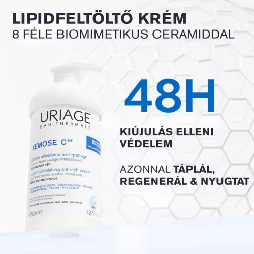 URIAGE Xémose testápoló krém nagyon száraz bőrre (200ml)