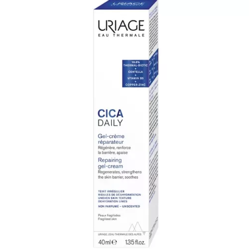 URIAGE Bariéderm Cica Daily arcápoló gél-krém (40ml)
