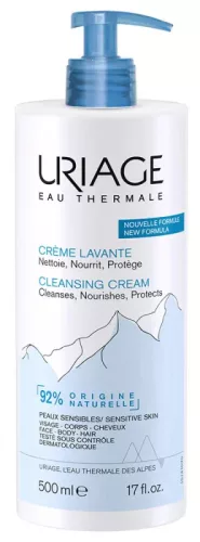 URIAGE Créme Lavante tápláló krémtusfürdő (500 ml)
