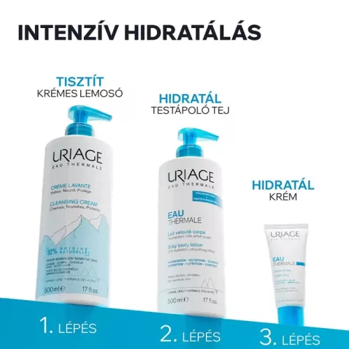 URIAGE Créme Lavante tápláló krémtusfürdő (500 ml)