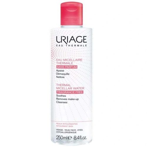 Uriage Micellás arc- és sminklemosó termálvízzel túlérzékeny bőrre - illatmentes (250 ml)