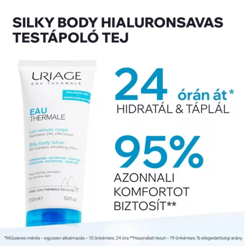 URIAGE silky body testápoló tej (200 ml)