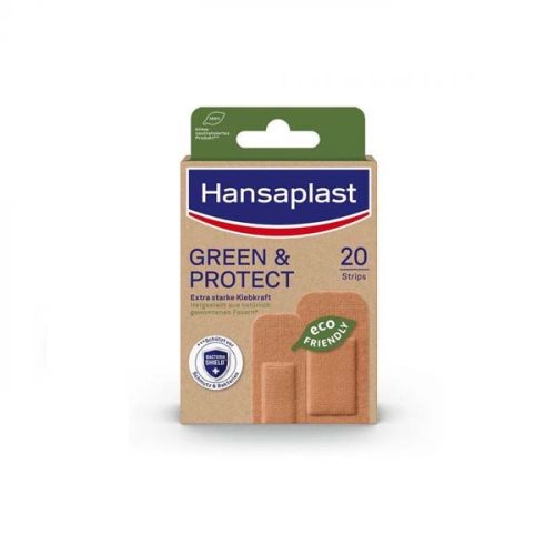 Hansaplast Green & Protect öko-barát sebtapasz (20db)