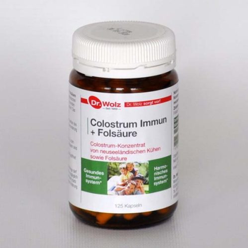 Dr. Wolz Colostrum Immun kapszula (125db)