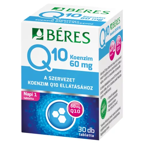Béres Q10 Koenzim 60 mg tabletta (30db)