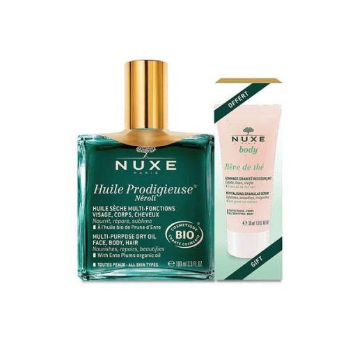 Nuxe Huile Prodigieuse Néroli (100ml) + de Thé testradír (30 ml)