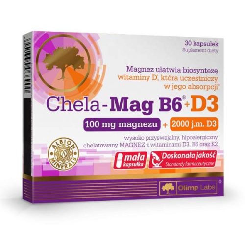Chela-Mag B6 + D3 - Olimp labs (30 db)
