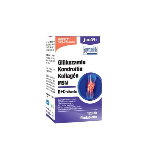 JutaVit Glükozamin Kondroitin Kollagén MSM D + C-vitamin filmtabletta (60db)