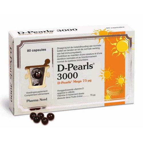 D-Pearls D3 Vitamin 3200 Gyöngykapszula (80 db)