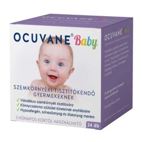   Ocuvane Baby szemkörnyéki tisztítókendő gyermekeknek (24 db)