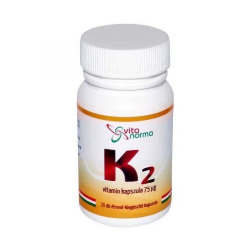 Vitanorma K2-vitamin 75 mcg kapszulában (30db)