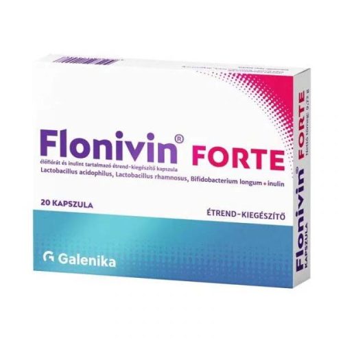 Flonivin Forte kapszula élőflórával és inulinnal (20db)