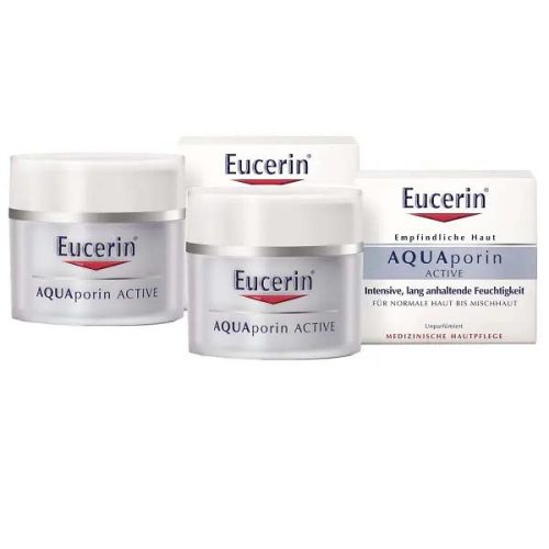 Eucerin AQUAporin Active csomag hidratáló arckrém normál/kombinált bőrre (2x50ml)