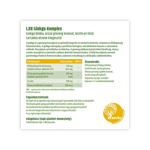 LXR Ginkgo Komplex 60x