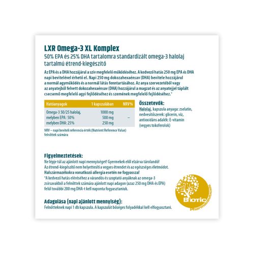 LXR Omega-3 XL Komplex (45 db)
