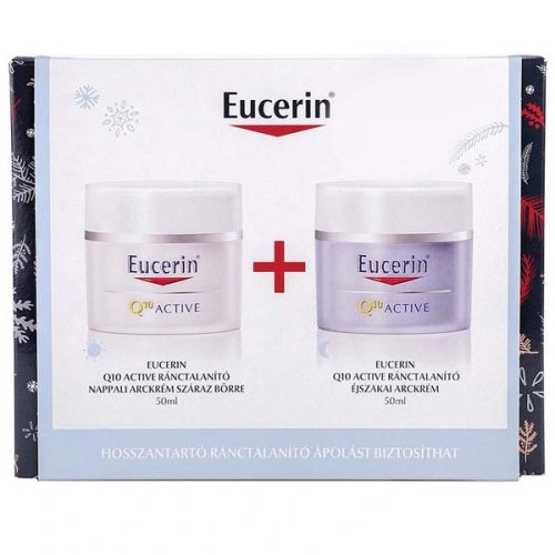Eucerin Q10 ránctalanító karácsonyi ajándékcsomag érzékeny bőrre (2x50 ml)