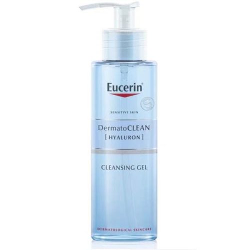 Eucerin Dermatoclean [hyaluron] mélytisztító, habzó arclemosó zselé (200 ml)