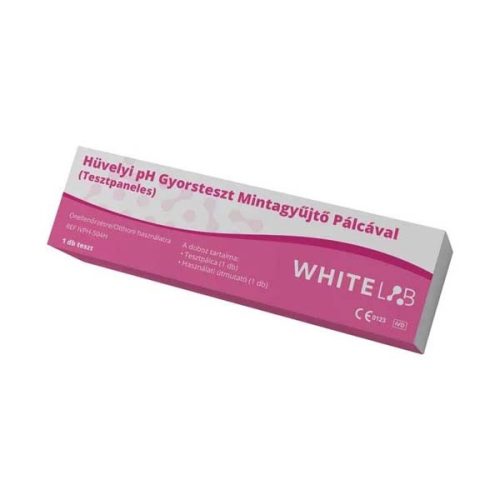 Whitelab hüvelyi pH diagnosztikai gyorsteszt (1 db)