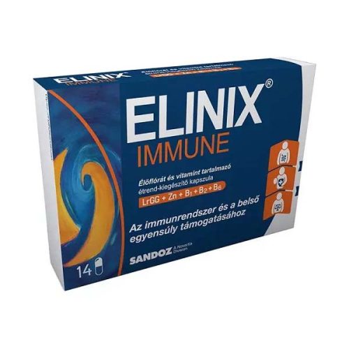 Elinix Immune étrend-kiegészítő kapszula (14 db)