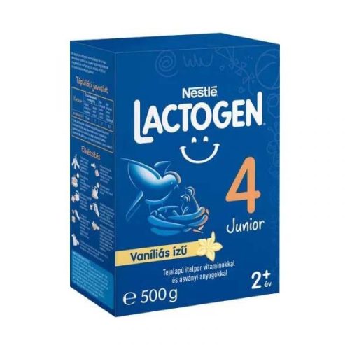 Lactogen Junior 4 vanília ízű tejalapú italpor (500g)
