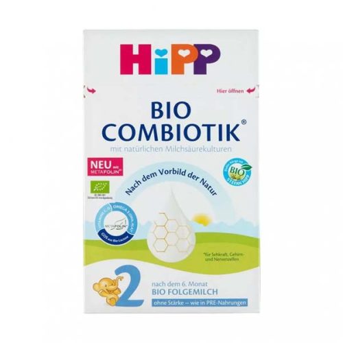 Hipp 2 BIO Combiotik tejalapú anyatej-kiegészítő tápszer 6 hó+ (600 g)