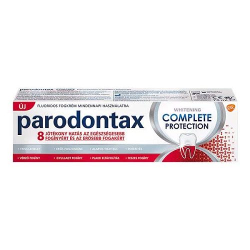 Parodontax Complete Protection Whitening Fluoridos Fogkrém (75 ml)