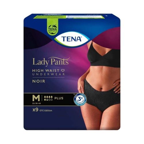 Tena Lady Pants Plus Noir nadrágpelenka M fekete (9db)