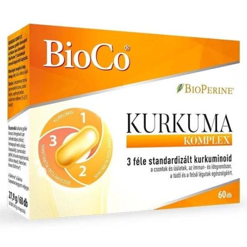 BioCo Kurkuma Komplex kapszula (60 db)