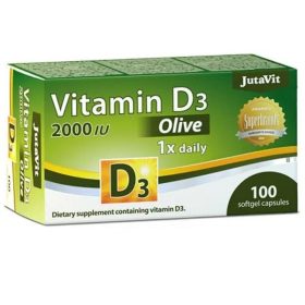   JutaVit D3-vitamin 2000NE Olíva lágyzselatin kapszula (100db)