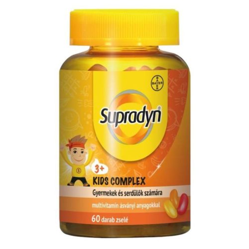 Supradyn Kids Complex gumivitamin - gyümölcs ízű 60 db