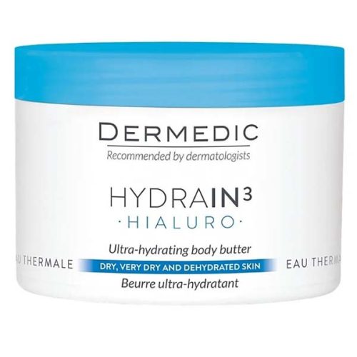 DERMEDIC Hydrain Ultra hidratáló testvaj hialuronsavval (225 ml)