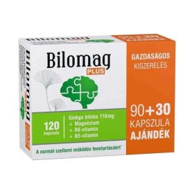 Bilomag Plus Ginkgo Biloba 110 mg kapszula (90x+30x)