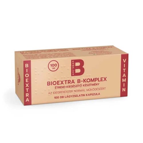 Bioextra B Komplex Lágyzselatin Kapszula (100 db)
