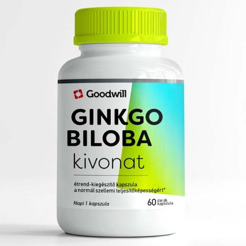 Goodwill Ginkgo biloba kivonat (60 db)