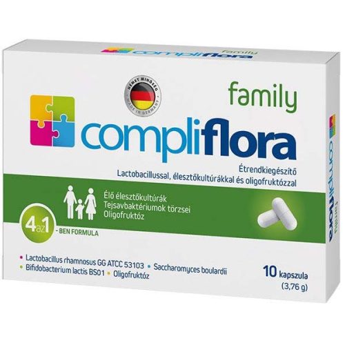 Compliflora Family étrend kiegészítő kapszula (10db)