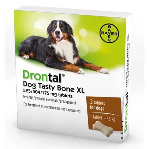 Drontal Plus XL tabletta A.U.V. (2db tabletta)