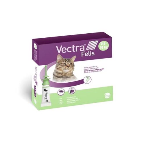 VECTRA Felis bolha elleni rácsepegtető oldat macskáknak (3db)