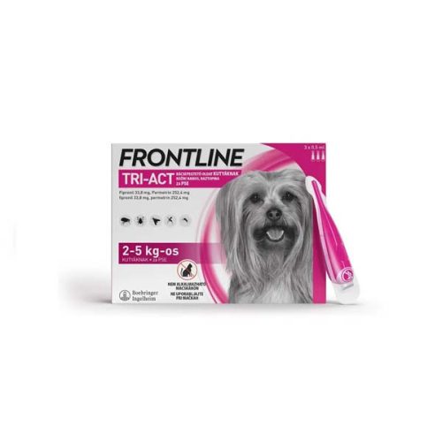 Frontline Tri-Act Spot On XS 2-5kg (3x0,5ml)