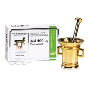 Pharma Nord Jód 400 mcg tabletta (120 db)