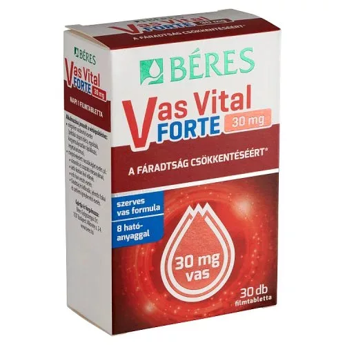 Béres Vas Vital Forte 30 mg filmtabletta (30db)
