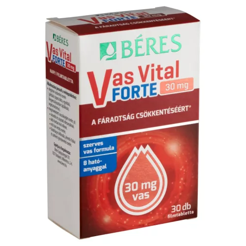 Béres Vas Vital Forte 30 mg filmtabletta (30db)