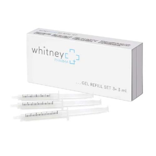 WhitneyPHARMA fogfehérítő szett utántöltő (3x3 ml)