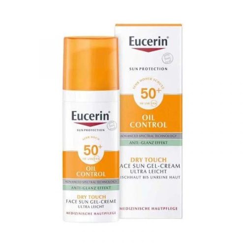 Eucerin Sun Oil Control napozó gél-krém arcra FF50+(50ml)