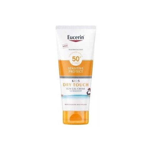 Eucerin Sun Kids Sensitive Protect Dry Touch gyermek napozó gél-krém SPF50+ (200 ml)