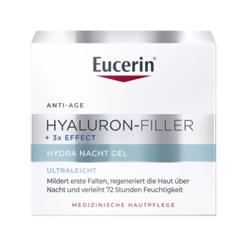 Eucerin Hyaluron-Filler ráncfeltöltő hidratáló éjszakai arckrém-gél (50ml)