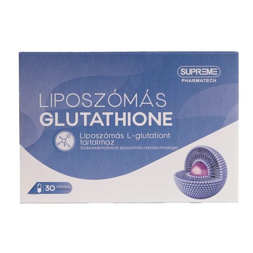 Supreme Pharmatech Glutathione Liposzómás vitamin a szervezet védelméért (30db)