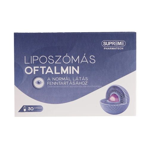 Supreme Pharmatech Oftalmin Liposzómás vitamin a szem védelméért (30db)