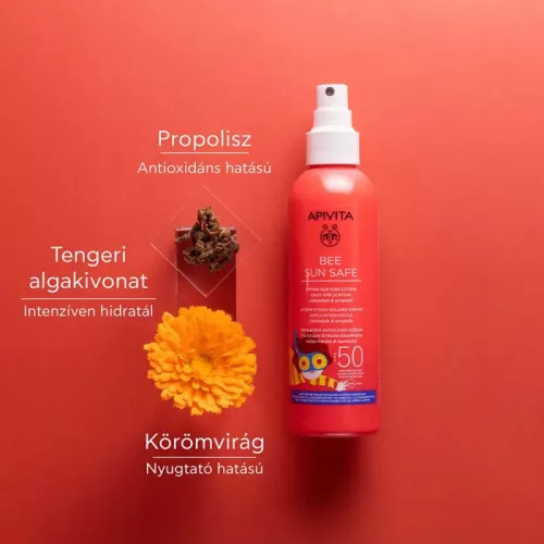 Apivita Bee Sun Safe Kid Spray spf50+ (200ml)