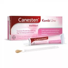   Canesten Kombi Uno 500mg lágy hüvelykapszula és krém (1 db+20 g)