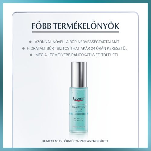 Eucerin Hyaluron-Filler ráncfeltöltő, hidratáló arcápoló koncentrátum (30ml)